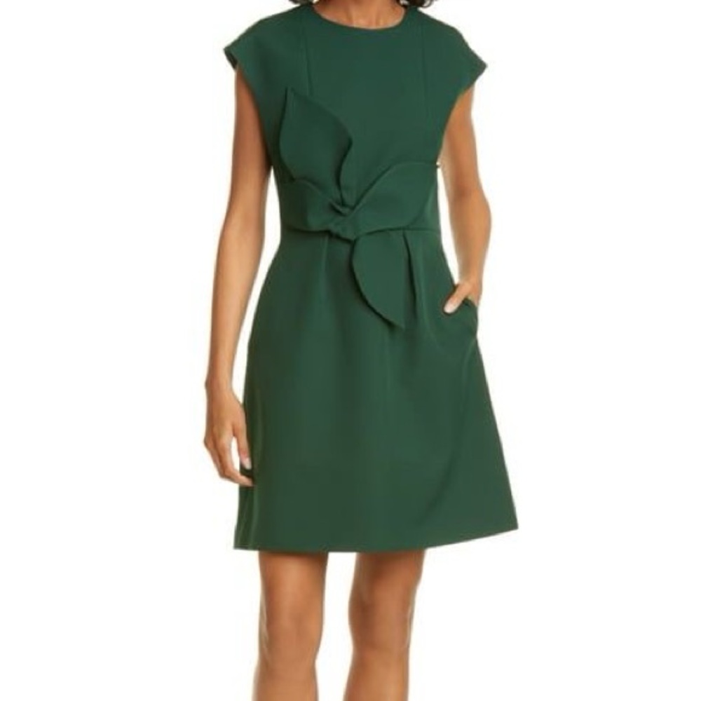 Ted Baker London Dark Green Mini Dress